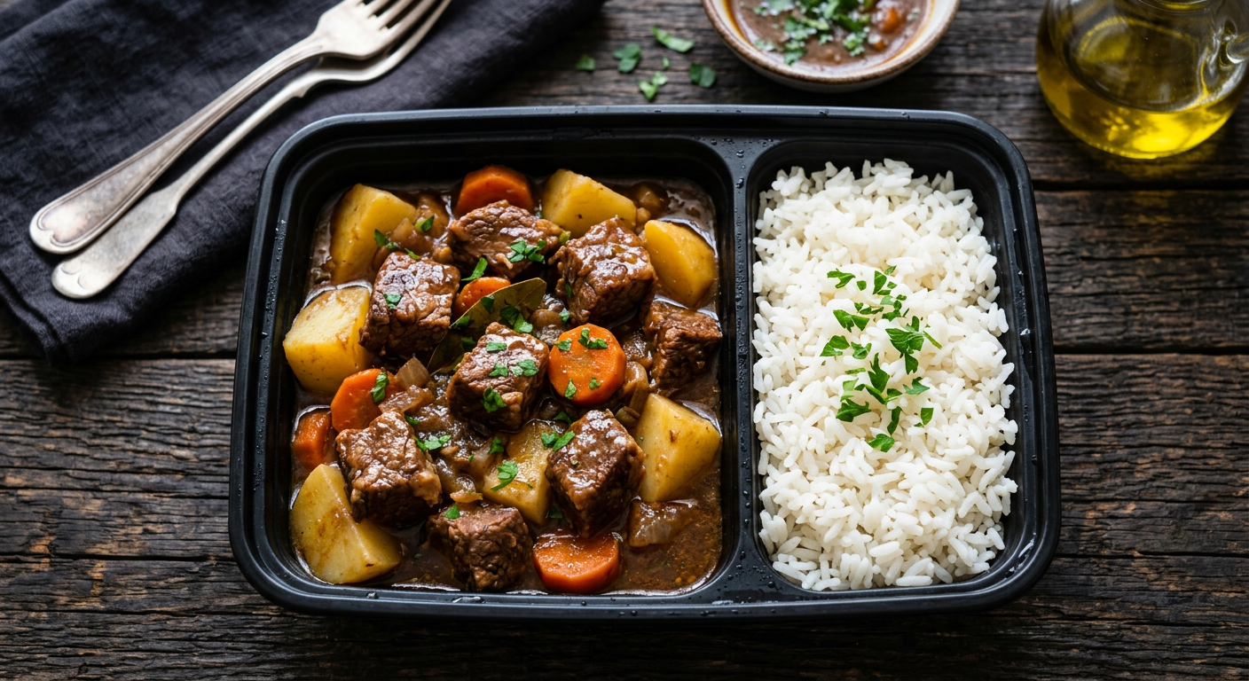 Carne de Panela com Batatas
