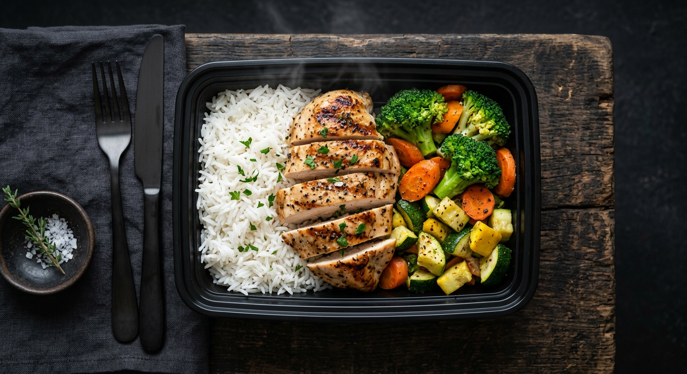 Frango Grelhado com Legumes