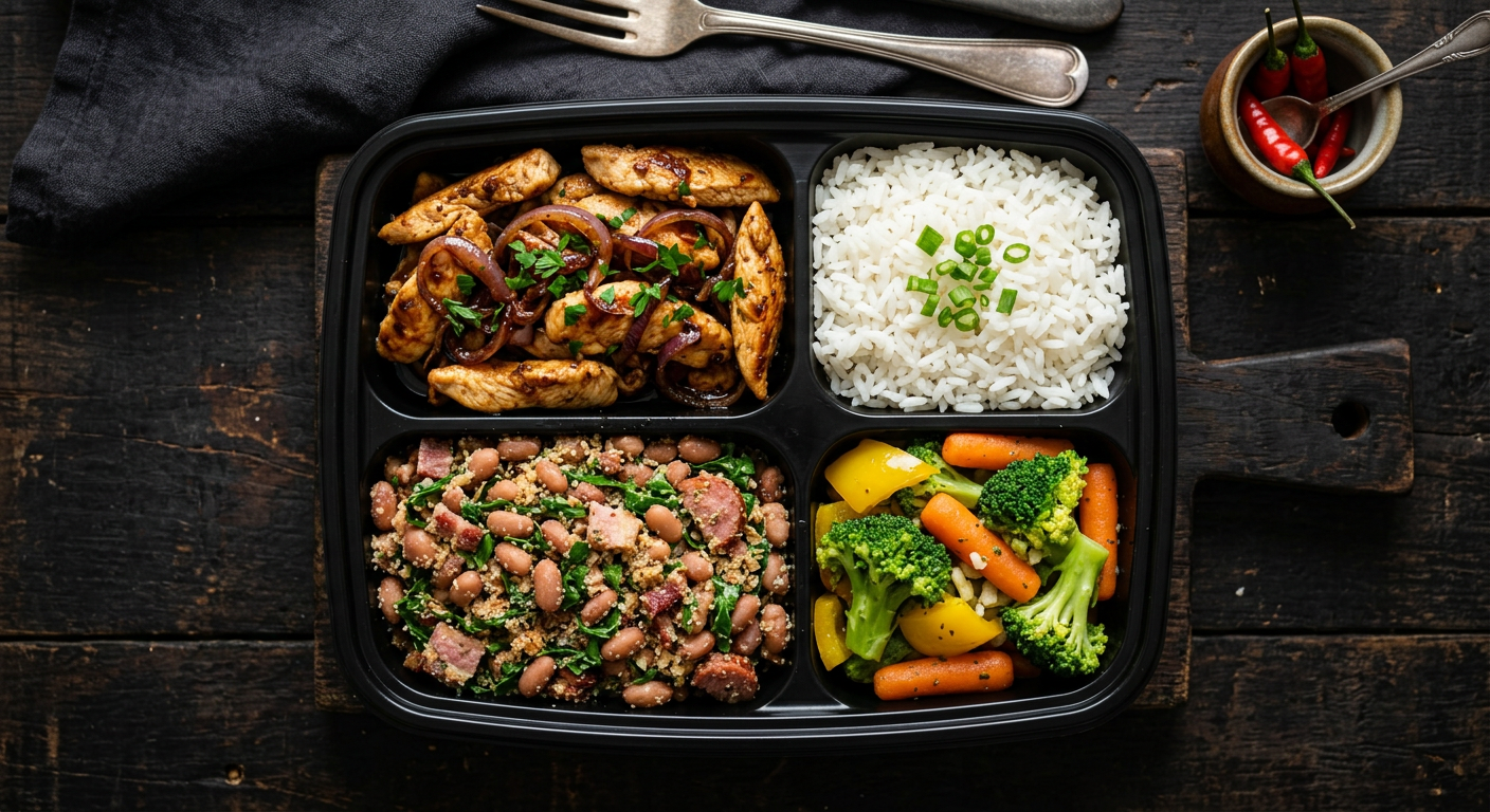 Iscas de Frango Acebolado